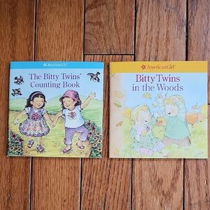 American Girl Bitty Twins Storybook Set - Blue and Yellow Covers